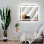 آینه بک لایت یاقوت مدل M54