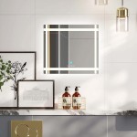 آینه بک لایت یاقوت مدل M54