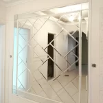 آینه تراش دکوراتیو خرید آینه تراش خورده یاقوت